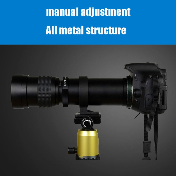 Lightdow 420-800mm Zoom Camera Lens Optical Glass Coating Photographic Lens - free shipping - PMC Jewellery - Order now!
