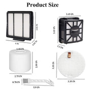 8 PCS/Set Vacuum Cleaner Filter Set For Shark IQ R101AE IQ R101 / RV1001
