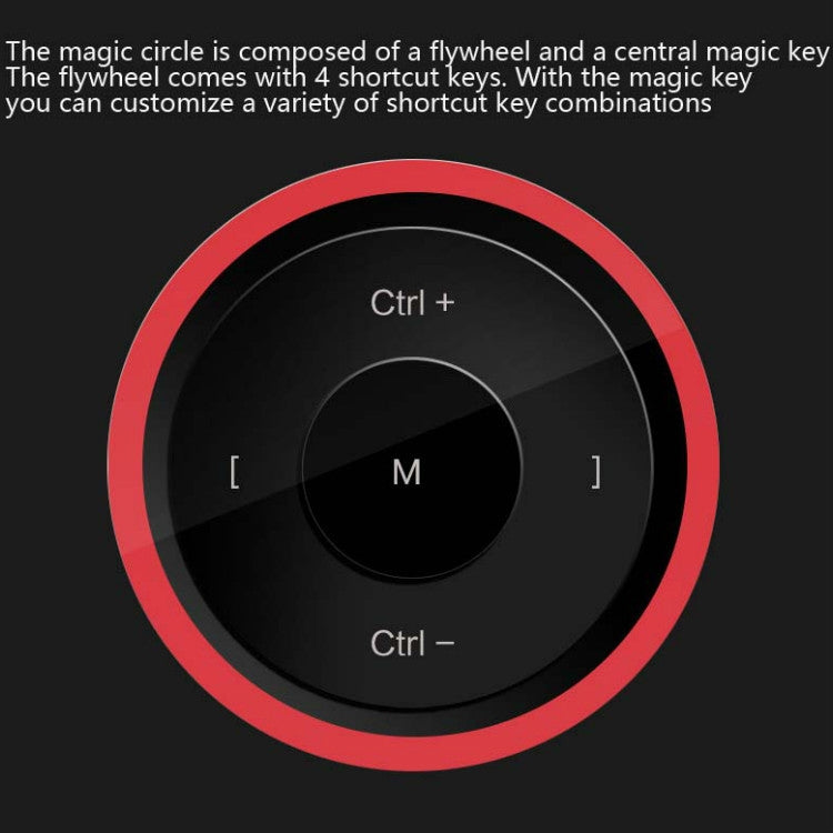 10Moons G30 Magic Circle Digital Tablet Can Be Connected To Mobile Phone Hand-Painted Board Painting Drawing Board with 8192 Passive Pen