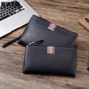 Men Leather Casual Clutch Leather Smart Anti-Theft & Anti-Lost Coin Purse, Size:Small