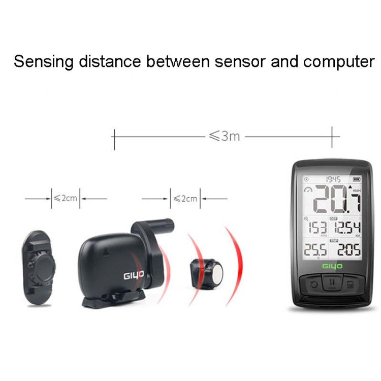 GIYO M4 Bicycle Computer Bluetooth Wireless Road Bike Speedometer Odometer - free shipping - PMc TechLife - Order now!