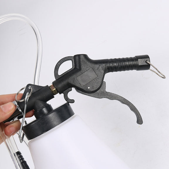 Pneumatic Brake Fluid Changer Automobile Brake Fluid Replacement Joint Filler Emptying Tool Brake Fluid Change Tool, Style:Single Pot