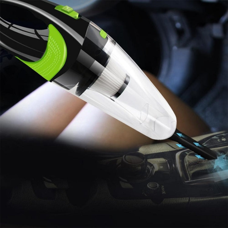 Wireless Car Vacuum Cleaner Handheld Mini Vacuum Cleaner Super Suction Wet And Dry Dual Use Portable Vacuum Cleaner(Black+Green) - Vacuum Cleaner by PMC TechLife | Online Shopping South Africa | PMC TechLife | Buy Now Pay Later Mobicred