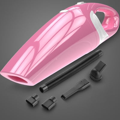 Wireless Car Vacuum Cleaner Handheld Mini Vacuum Cleaner Super Suction Wet And Dry Dual Use Portable Vacuum Cleaner(Pink+White) - Vacuum Cleaner by PMC TechLife | Online Shopping South Africa | PMC TechLife | Buy Now Pay Later Mobicred