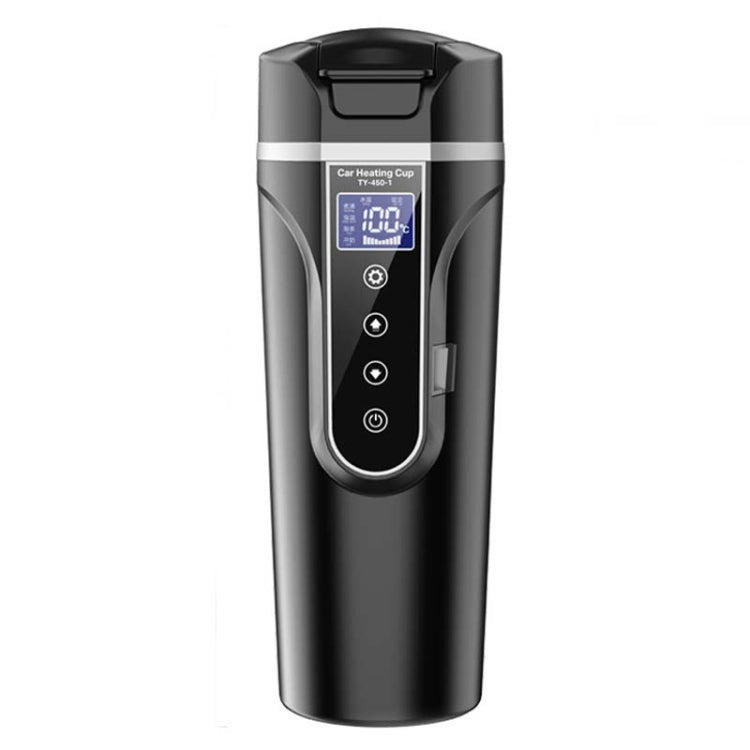 450ml Car Heating Water Bottle Thermos Mug Car Truck Universal Boiling Water Cup, Style:Car Models(Black) - free shipping - PMC Jewellery - Order now!
