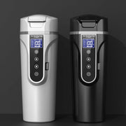 450ml Car Heating Water Bottle Thermos Mug Car Truck Universal Boiling Water Cup, Style:Car Models(Black)