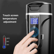 450ml Car Heating Water Bottle Thermos Mug Car Truck Universal Boiling Water Cup, Style:Car Models(Black)
