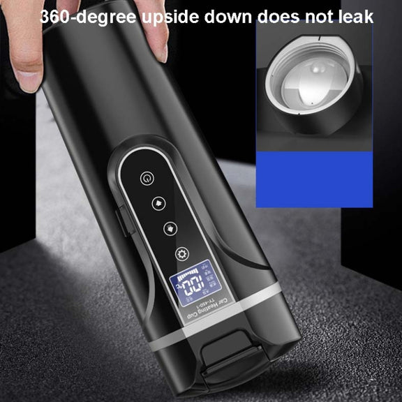450ml Car Heating Water Bottle Thermos Mug Car Truck Universal Boiling Water Cup, Style:Car Models(Black)