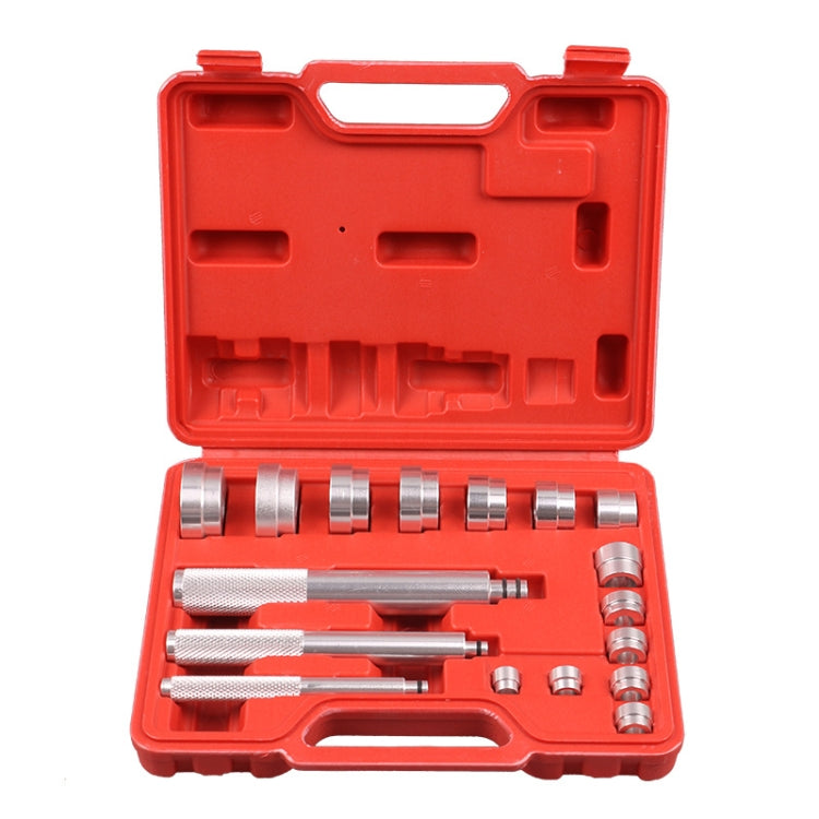 17 In 1 Small Aluminum Alloy Bearing Disassembly Tool Bearing Installation Extractor(Red) - Hand Tool Sets by PMC TechLife | Online Shopping South Africa | PMC TechLife | Buy Now Pay Later Mobicred