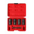 5 In 1 Non-Slip Sleeve Set Chrome-Molybdenum Steel Nut Disassembly Tool Sliding Tooth Nut Remover - Hand Tool Sets by PMC TechLife | Online Shopping South Africa | PMC TechLife | Buy Now Pay Later Mobicred