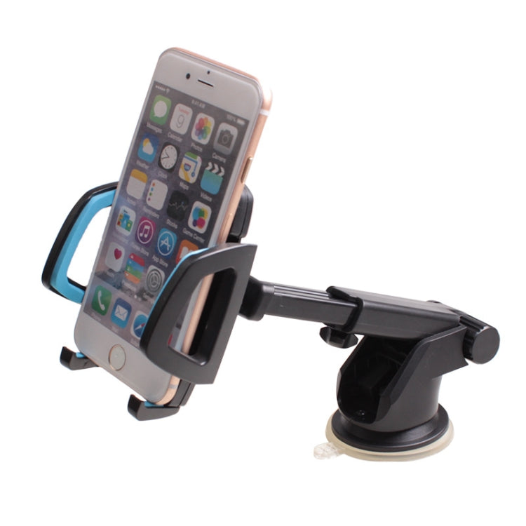 Car Phone Holder Car Air Outlet Mobile Phone Holder Suction Cup Navigation Instrument Panel General, Style:2 in 1(Red)
