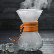 Hand Coffee Pot High Temperature Resistant 400ml Glass Coffee Pot, Style:Pot Without Strainer