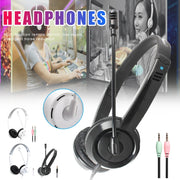 DANYIN DT326 Head-mounted Desktop Computer Children Learning Wire Headset with Microphone, Cable Length:1.8m, Style:USB(White)