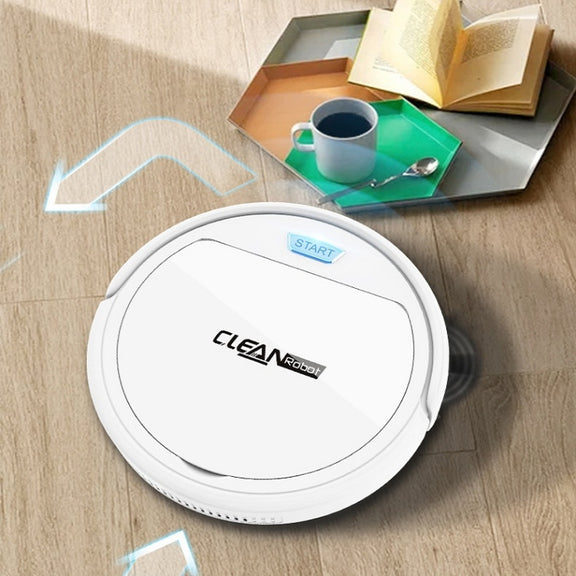 Household Intelligent Automatic Sweeping Robot, Specification:Upgrade Four Motors(Black)