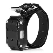 Bark Stopper Dog Training Device Dog Collar with Electric Shock Vibration Warning(US Plug)