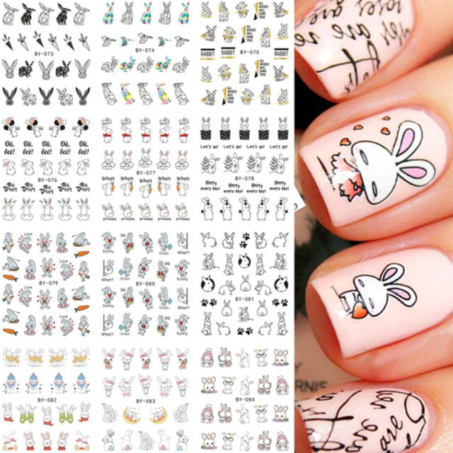 Nail Art Stickers Small Fresh Dream Catcher Stickers(BY073-084)