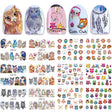 Nail Art Stickers Small Fresh Dream Catcher Stickers(BN1153-1164) - Nail Stickers by PMC Jewellery | Online Shopping South Africa | PMC Jewellery | Buy Now Pay Later Mobicred
