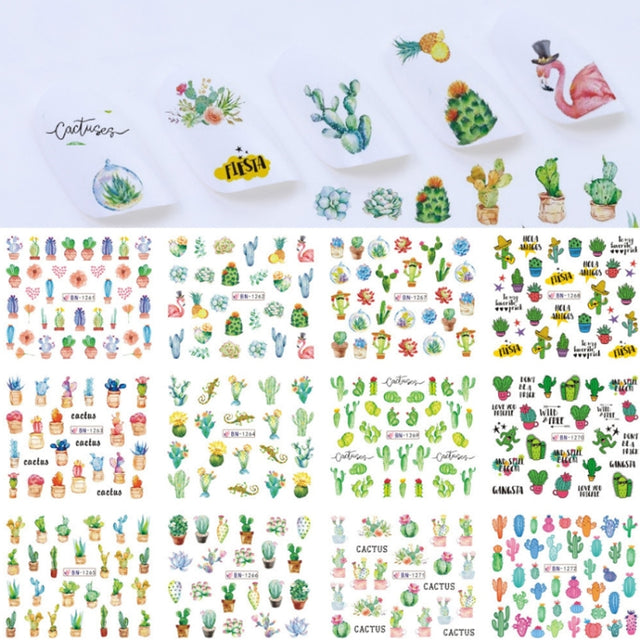 Nail Art Stickers Small Fresh Dream Catcher Stickers(BN1261-1272)
