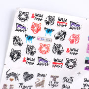 Nail Art Stickers Small Fresh Dream Catcher Stickers(BN2521-2532)