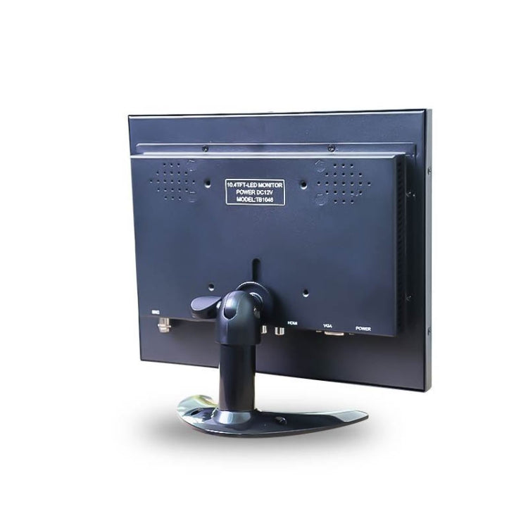 ZGYNK B1042 Portable High-Definition Metal Computer Monitor Display, Size:9.7 inch VGA AV HDMI BNC