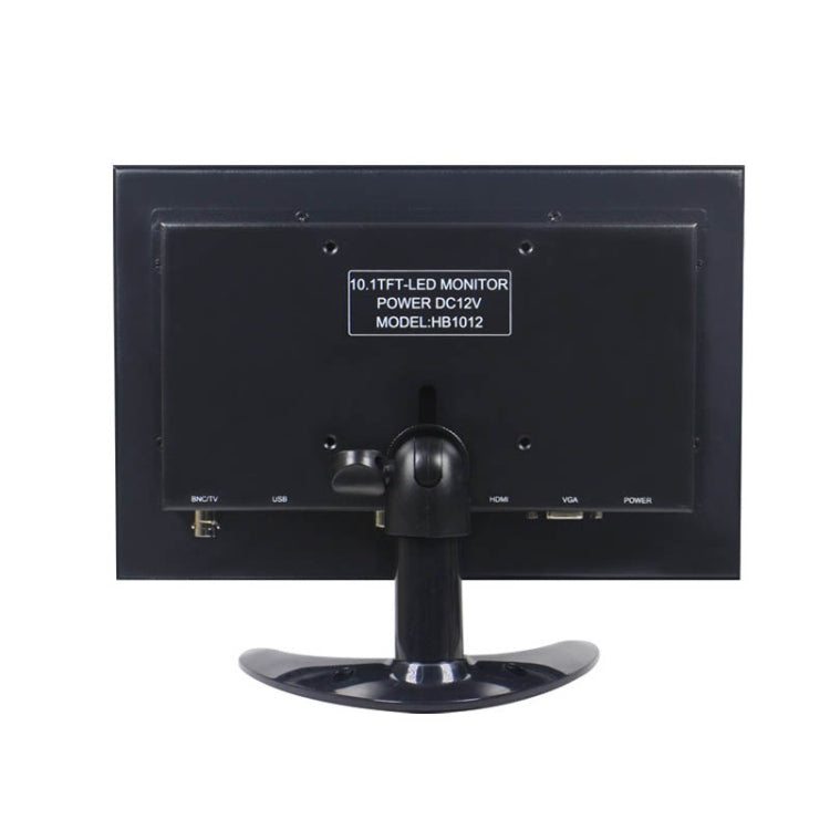 ZGYNK B1042 Portable High-Definition Metal Computer Monitor Display, Size:10.1 inch VGA AV HDMI BNC