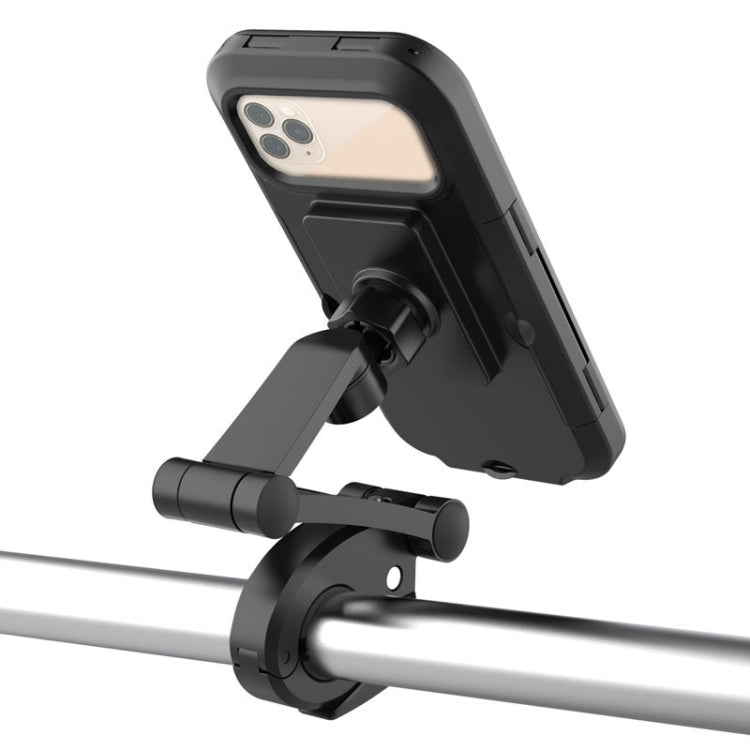 Motorcycle Rearview Mirror Mobile Phone Bracket Locomotive Mobile Phone Bracket Bicycle Handle Waterproof Bracket - Holders by PMC TechLife | Online Shopping South Africa | PMC TechLife | Buy Now Pay Later Mobicred