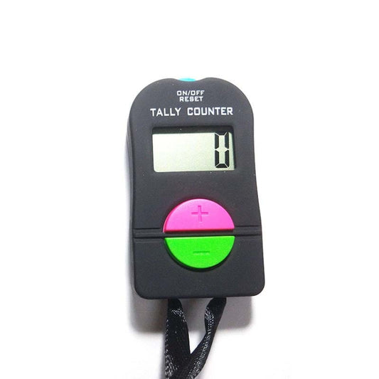 Large-Screen Electronic Digital Display Counter Manual Counter with Lanyard(Can Add or Subtract) - Pedometer by PMC Jewellery | Online Shopping South Africa | PMC Jewellery | Buy Now Pay Later Mobicred