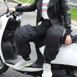 Electric Bicycle Winter Motorcycle Windshield Waterproof Warm Leg Cover Plus Velvet Padded Knee Pads, Size:70cm Lengthened and Enlarged(Black) - Protective Gear by PMC TechLife | Online Shopping South Africa | PMC TechLife | Buy Now Pay Later Mobicred