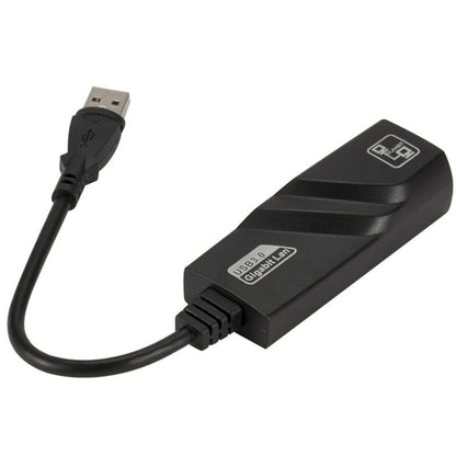 10/100/1000 Mbps RJ45 to USB 3.0 External Gigabit Network Card, Support WIN10 - USB Network Adapter by PMC Jewellery | Online Shopping South Africa | PMC Jewellery | Buy Now Pay Later Mobicred