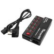 100-240V USB Interface Smart Fast Charge Digital Electronic Charger Multifunctional Charger, US Plug, Style:10 Ports - Multifunction Charger by PMC TechLife | Online Shopping South Africa | PMC TechLife | Buy Now Pay Later Mobicred