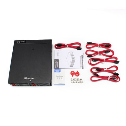 OImaster MR-6601 Six-Bay Optical Drive Hard Disk Box - free shipping - PMC Jewellery - Order now!