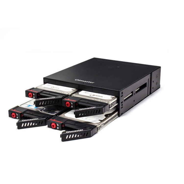 OImaster MR-6401 Four-Bay Chassis Built-In Optical Drive Hard Disk Box - free shipping - PMC Jewellery - Order now!