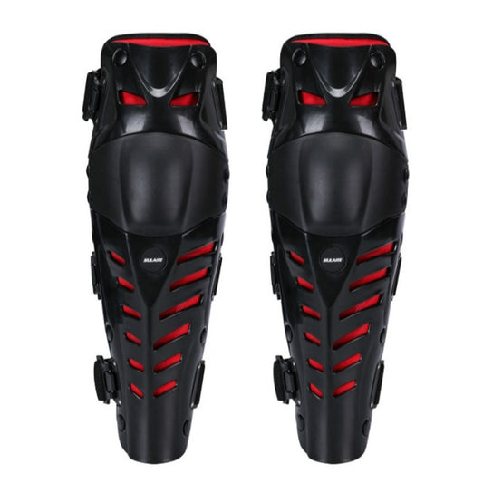 SULAITE Motocross Outdoor Sports Protective Gear Riding Windproof And Anti-Fall Activity Leggings Protector(Black Red) - free shipping - PMC Jewellery - Order now!