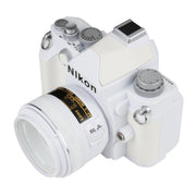Non-Working Fake Dummy DSLR Camera Model DF Model Room Props Ornaments Display Photo Studio Camera Model Props, Color:White(Without Hood)