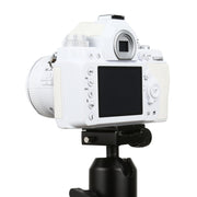 Non-Working Fake Dummy DSLR Camera Model DF Model Room Props Ornaments Display Photo Studio Camera Model Props, Color:White(Without Hood)