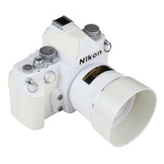 Non-Working Fake Dummy DSLR Camera Model DF Model Room Props Ornaments Display Photo Studio Camera Model Props, Color:White(With Hood)