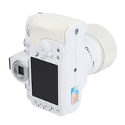 Non-Working Fake Dummy DSLR Camera Model DF Model Room Props Ornaments Display Photo Studio Camera Model Props, Color:White(With Hood)