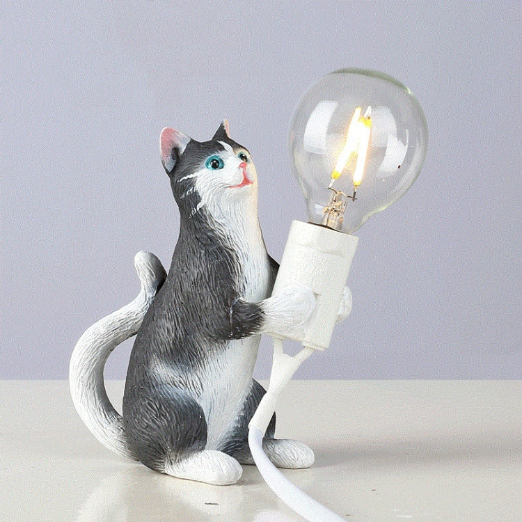 Cat Light Animal Table Lamp Mini Night Light, Power Plug:EU Plug(Holding Baby) - free shipping - PMc TechLife - Order now!