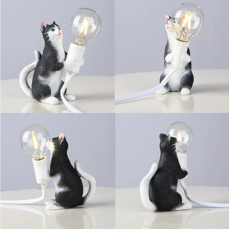 Cat Light Animal Table Lamp Mini Night Light, Power Plug:UK Plug(Holding Baby) - Bedside Light by PMc TechLife | Online Shopping South Africa | PMc TechLife | Buy Now Pay Later Mobicred