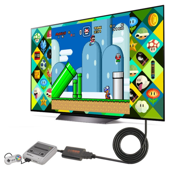 720P Retro Game Console Video Converter HDMI Converter for NGC/N64/SNES/SFC