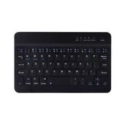 YS-001 7-8 inch Tablet Phones Universal Mini Wireless Bluetooth Keyboard, Style:Only Keyboard(Black)