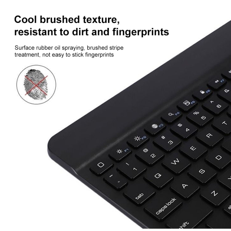 YS-001 7-8 inch Tablet Phones Universal Mini Wireless Bluetooth Keyboard, Style:Only Keyboard(Black)