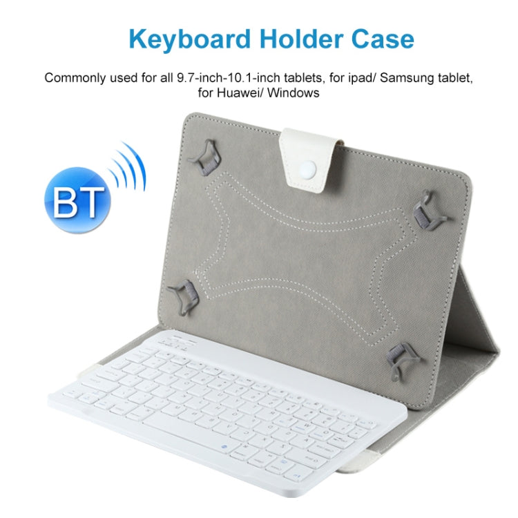 YS-001 7-8 inch Tablet Phones Universal Mini Wireless Bluetooth Keyboard, Style:Only Keyboard(Black)