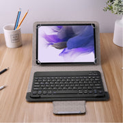 YS-001 7-8 inch Tablet Phones Universal Mini Wireless Bluetooth Keyboard, Style:Only Keyboard(White)