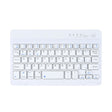 YS-001 7-8 inch Tablet Phones Universal Mini Wireless Bluetooth Keyboard, Style:Only Keyboard(White) - Universal Keyboard by PMC TechLife | Online Shopping South Africa | PMC TechLife | Buy Now Pay Later Mobicred
