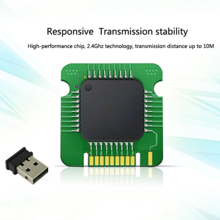 USB External Notebook Desktop Computer Universal Mini Wireless Keyboard Mouse, Style:Keyboard and Mouse Set(Tyrant Gold) - Wireless Keyboard by PMC Jewellery | Online Shopping South Africa | PMC Jewellery | Buy Now Pay Later Mobicred