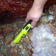 HS-10 Handheld Water-resistant Metal Detector LCD Display Metal Positioning Rod(Fluorescent Green)