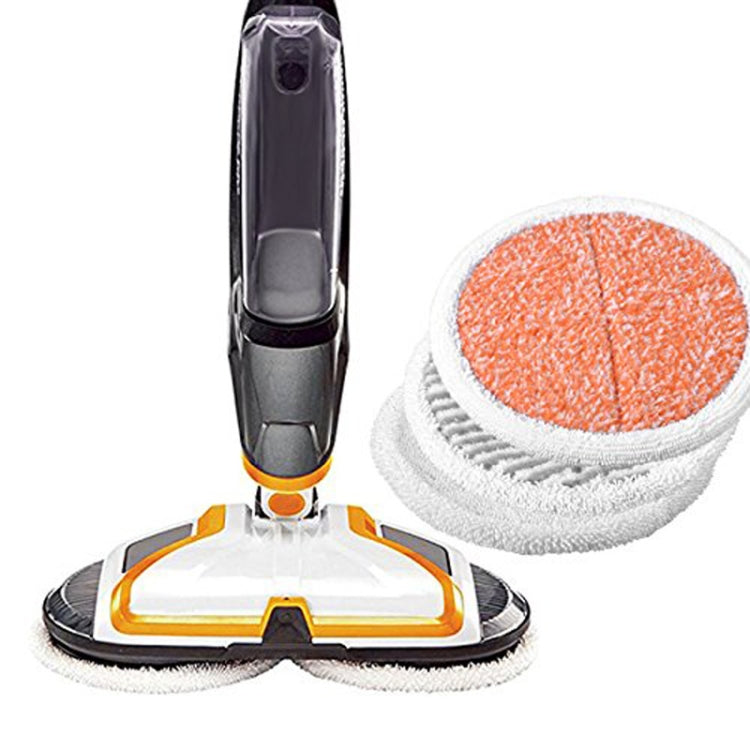 2 PCS Steam Mop Cleaning Replacement Cloth for Bissell 2124/2039A Series(Orange)