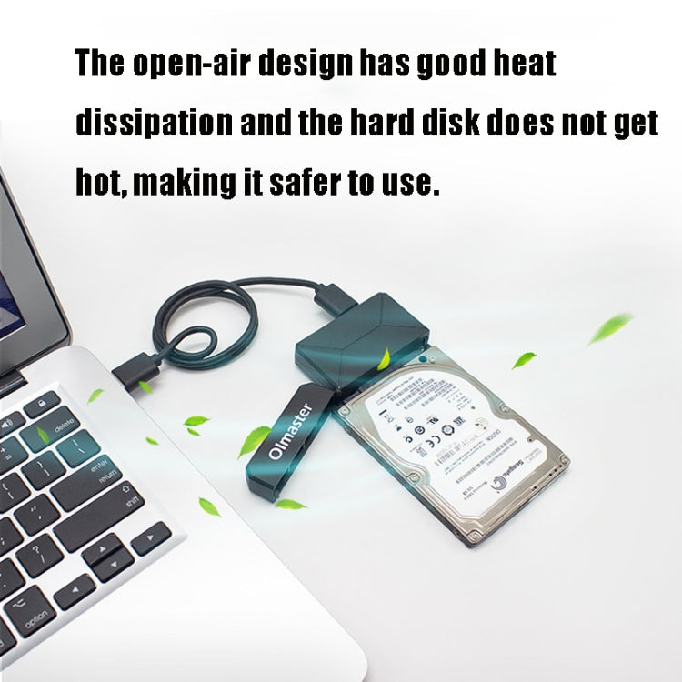 Olmaster External Notebook Hard Drive Adapter Cable Easy Drive Cable USB3.0 to SATA Converter, Style:Hard Disk Dedicated, Size:3.5 Inch (US Plug) - free shipping - PMC Jewellery - Order now!