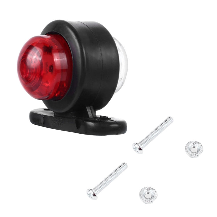 2 PCS X9 12-24V Mini Double-Sided Red And White Truck Side Lights Modified Special Side Lights - Clearance Lights by PMC TechLife | Online Shopping South Africa | PMC TechLife | Buy Now Pay Later Mobicred